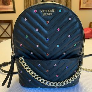 Victoria’s Secret Black Backpack Purse